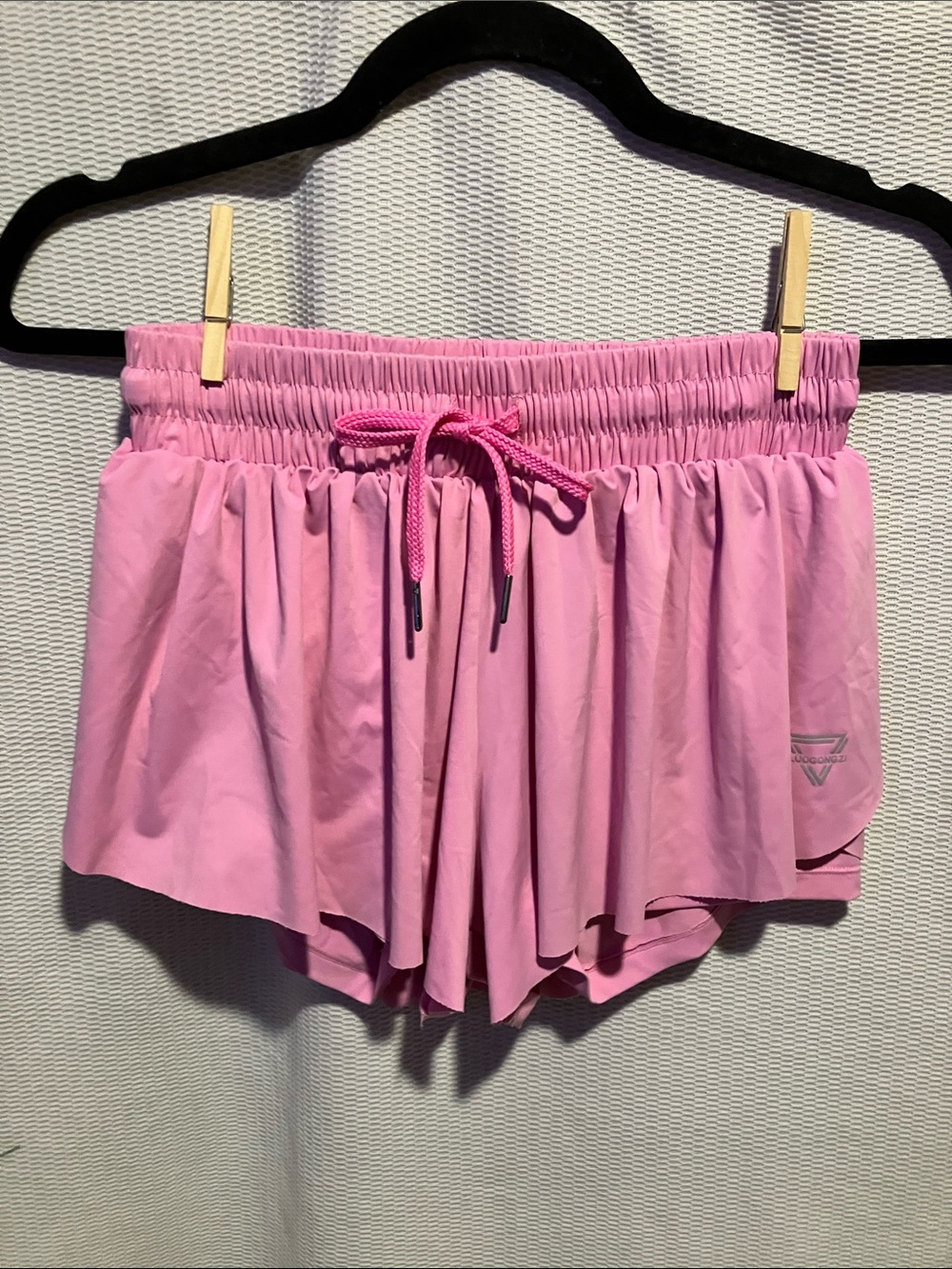 Luogongzi pink shorts